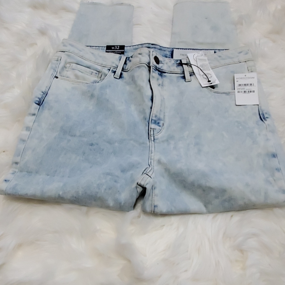 🎁NWT NORDSTROM BRAND  Raw Hem Crop Jeans